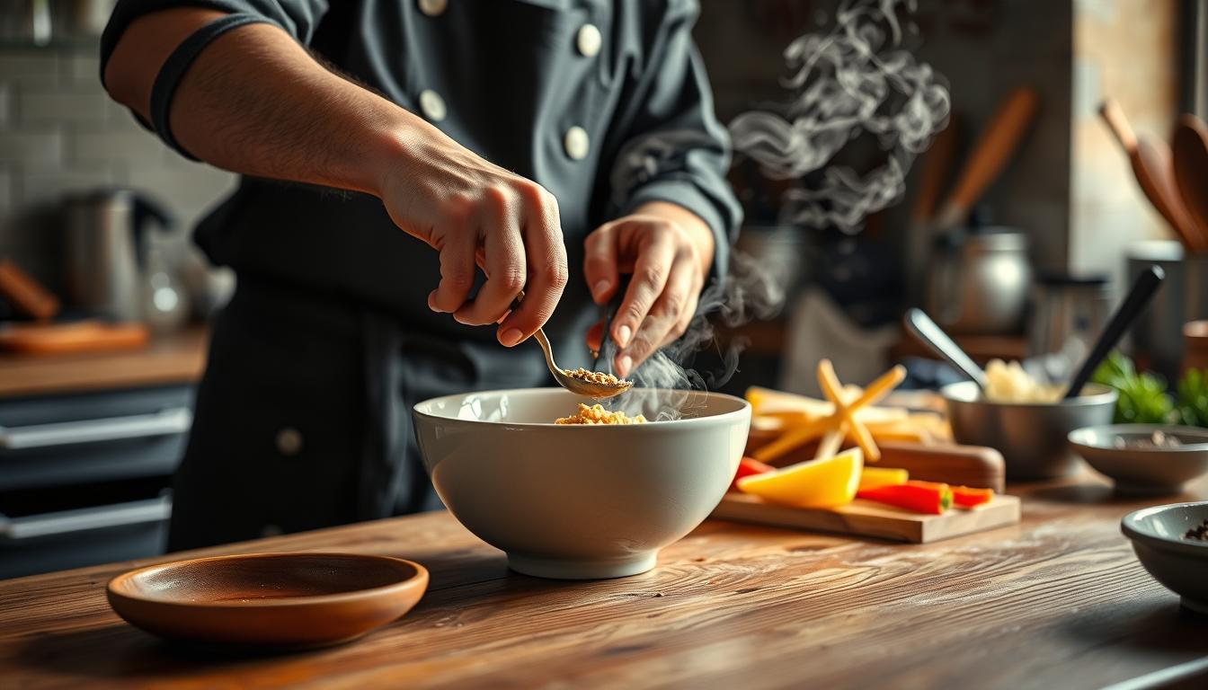 Comforting family dinner served at home
